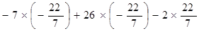 (1) (2)-1-〔1-〕×6(4) (5)×(-36) (6) (1) (2)-1-〔1-〕×6(4) (5)×(-36) (6)