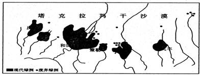 读图我国两地相关的相关材料,回答下列问题。云量是以一天内云遮蔽天空的百分比表示。图一:我国某地区多年平均云量日均值分布图图二:塔克拉玛干沙漠边缘绿洲分 读图我国两地相关的相关材料,回答下列问题。云量是以一天内云遮蔽天空的百分比表示。图一:我国某地区多年平均云量日均值分布图图二:塔克拉玛干沙漠边缘绿洲分