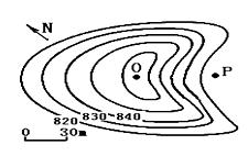 读下图, O点与P点的相对高度最大可以达到A.40<H<41B.49<H<50C.59<H<60D.60<H<61 读下图, O点与P点的相对高度最大可以达到A.40<H<41B.49<H<50C.59<H<60D.60<H<61