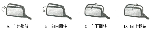 电动车的反光镜是用来观察车后情况的平面镜。在某次行驶时,发现左侧反光镜中看到是车后的树梢和天空,却看不见路面的情况。为确保行驶安全,左侧反光镜的镜面应该( ) 电动车的反光镜是用来观察车后情况的平面镜。在某次行驶时,发现左侧反光镜中看到是车后的树梢和天空,却看不见路面的情况。为确保行驶安全,左侧反光镜的镜面应该( )