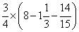 计算 (1) -24+3-16-5; (2) ; (3) ; (4) ; (5) . 计算 (1) -24+3-16-5; (2) ; (3) ; (4) ; (5) .