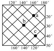 读下图,回答9~10题9. 小题1:a在c 的方向A.东北B.西南C.西北D.东南10.小题2:若ab段图上距离为2.2cm,则该图的比例尺约为 A.1∶100 读下图,回答9~10题9. 小题1:a在c 的方向A.东北B.西南C.西北D.东南10.小题2:若ab段图上距离为2.2cm,则该图的比例尺约为 A.1∶100