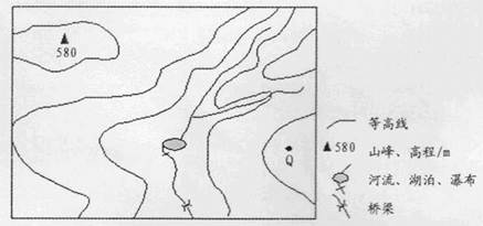 下图示意某小区域地形。图中等高距为100米,Q地与山峰的高差最可能是A.150 米B.350 米C.450 米D.550 米 下图示意某小区域地形。图中等高距为100米,Q地与山峰的高差最可能是A.150 米B.350 米C.450 米D.550 米