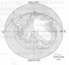 南极地区被称为“白色沙漠”。读下图“南极地区年平均降水量图”,回答下列问题。小题1:关于南极地区降水量,正确叙述是A.呈环形分布,从沿海向极点逐渐递减B.大西洋 南极地区被称为“白色沙漠”。读下图“南极地区年平均降水量图”,回答下列问题。小题1:关于南极地区降水量,正确叙述是A.呈环形分布,从沿海向极点逐渐递减B.大西洋