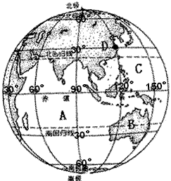 读下图回答问题:图中的大洋A是__________;C是____________;大洲B是____________。 (2 读下图回答问题:图中的大洋A是__________;C是____________;大洲B是____________。 (2