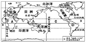 “2010年世界杯赛即将于6月11日在南非开赛,当地时间16:00 南非VS墨西哥将首场对决。”读图,完成下列问题。南非在A__ “2010年世界杯赛即将于6月11日在南非开赛,当地时间16:00 南非VS墨西哥将首场对决。”读图,完成下列问题。南非在A__