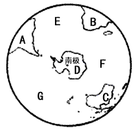 读图,回答问题。A_____________洲,B_____________洲,C_____________洲,D____ 读图,回答问题。A_____________洲,B_____________洲,C_____________洲,D____