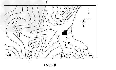 读下面等高线地形图,回答下列问题。在B 山设计了CB 、DB 两条登山公路线。根据等高线图判断,沿 _____________ 线修建公 读下面等高线地形图,回答下列问题。在B 山设计了CB 、DB 两条登山公路线。根据等高线图判断,沿 _____________ 线修建公