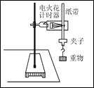 某同学用如图所示的装置测定重力加速度,电火花计时器的工作电压为____,频率为______。打出的纸带如图所示,实验时纸带的___端应和重物 某同学用如图所示的装置测定重力加速度,电火花计时器的工作电压为____,频率为______。打出的纸带如图所示,实验时纸带的___端应和重物