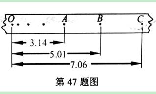 在“验证机械能守恒定律”的实验中,将夹有纸带的重物由静止释放,所打纸带如图所示,相邻点迹间的时间间隔为0.02 s.(1) 纸带的▲(填“ 在“验证机械能守恒定律”的实验中,将夹有纸带的重物由静止释放,所打纸带如图所示,相邻点迹间的时间间隔为0.02 s.(1) 纸带的▲(填“