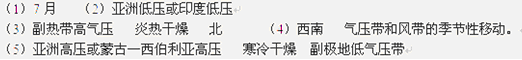读“某区域某季节气压分布图”,回答下列问题:图示表示的是什么时候的气压分布图?此时,大陆上形成的气压系统名称。 读“某区域某季节气压分布图”,回答下列问题:图示表示的是什么时候的气压分布图?此时,大陆上形成的气压系统名称。