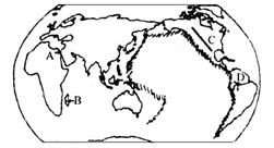 读世界海陆分布图,回答问题。1、填写图中字母所代表的地理事物名称:A________运河 B_______岛 C_______山脉 D_______河 读世界海陆分布图,回答问题。1、填写图中字母所代表的地理事物名称:A________运河 B_______岛 C_______山脉 D_______河
