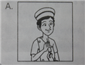 根据你听到的内容,选择与其意思相符的图画。( )1.Where is Sandy going this summer?( )2.What is Dan 根据你听到的内容,选择与其意思相符的图画。( )1.Where is Sandy going this summer?( )2.What is Dan