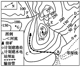 读图,回答下列问题。B位于山顶甲的________,D、G两地的相对高度是________。C、D两地高程相等,若分别从C、D两地登 读图,回答下列问题。B位于山顶甲的________,D、G两地的相对高度是________。C、D两地高程相等,若分别从C、D两地登