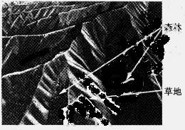 我国的祁连山地长有“阴阳脸”(如图),即一侧山坡林木葱郁(“阴脸”),另一侧山坡草地青翠(“阳脸,’)。读图并结合所学知识完成下列各题。小题1:制约图中植被分 我国的祁连山地长有“阴阳脸”(如图),即一侧山坡林木葱郁(“阴脸”),另一侧山坡草地青翠(“阳脸,’)。读图并结合所学知识完成下列各题。小题1:制约图中植被分