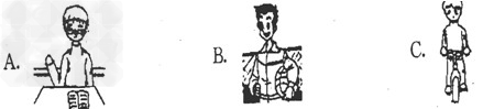 根据所听内容,选择正确的图片。( )1. ( )2. ( )3. ( )4. ( )5. 根据所听内容,选择正确的图片。( )1. ( )2. ( )3. ( )4. ( )5.