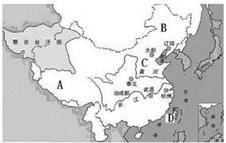 元朝宣政院所辖之地应该位于右图中的A.A地B.B地C.C地D.D地 元朝宣政院所辖之地应该位于右图中的A.A地B.B地C.C地D.D地