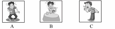 听句子,选择与句子内容相符的图片。句子读一遍。( )1. ( )2. ( )3. ( )4. ( )5. 听句子,选择与句子内容相符的图片。句子读一遍。( )1. ( )2. ( )3. ( )4. ( )5.