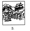 听句子,选出与所听句子意思相符的图片( ) 1. ( ) 2. ( ) 3. ( ) 4. ( ) 5. 听句子,选出与所听句子意思相符的图片( ) 1. ( ) 2. ( ) 3. ( ) 4. ( ) 5.