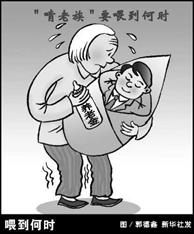 仔细观察右图,它告诉我们A.当前存在就业难的现象B.子女要自立自强C.父母对子女无私的爱D.成年子女要赡养老人 仔细观察右图,它告诉我们A.当前存在就业难的现象B.子女要自立自强C.父母对子女无私的爱D.成年子女要赡养老人