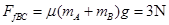 如图所示,轻绳两端分别与A、C两物体相连接,mA=1kg,mB=2kg,mC="3kg,物体A、B、C及C与地面间的动摩擦因数均为μ=0.1,轻绳与滑轮间的摩擦 如图所示,轻绳两端分别与A、C两物体相连接,mA=1kg,mB=2kg,mC="3kg,物体A、B、C及C与地面间的动摩擦因数均为μ=0.1,轻绳与滑轮间的摩擦