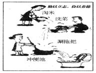 阅读漫画,让我们悟出了这样的道理A.勤俭节约是治国安邦之道B.勤俭节约是企业家取得成功的法宝C.勤俭节约是做人的美德D.勤俭节约是中华民族的共同追求 阅读漫画,让我们悟出了这样的道理A.勤俭节约是治国安邦之道B.勤俭节约是企业家取得成功的法宝C.勤俭节约是做人的美德D.勤俭节约是中华民族的共同追求