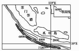 读图,据此回答48题。爪哇岛的自然带是( )A.热带雨林带B.亚寒带针叶林带C.亚热带常绿硬叶林带D.亚热带常绿阔叶林带 读图,据此回答48题。爪哇岛的自然带是( )A.热带雨林带B.亚寒带针叶林带C.亚热带常绿硬叶林带D.亚热带常绿阔叶林带
