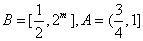 已知函数的定义域为A,函数g=2x的值域为B,当m=1时,求A∩B;若A∩B=A,求实数m的取值范围。 已知函数的定义域为A,函数g=2x的值域为B,当m=1时,求A∩B;若A∩B=A,求实数m的取值范围。