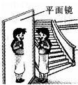 小丽同学正在对着镜子整理自己的着装,如图所示.她身高为1.6m.她在镜中像的高度是______m;她到镜面的距离是0.4m,像到她的距离是______m. 魔方格