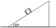 如图所示,把一个物体放在倾角为θ=30°的斜面上,物体受到大小为20N,方向竖直向下的重力作用,但它并不能竖直下落.从力的作用效果看,重力可以分解为两个分力.( 魔方格