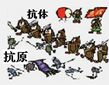 如图是有关免疫的漫画,能形象表示人体第三道防线的是A.御敌于国门之外B.定点清除C.扫地出门D.城市巷战