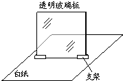 小丽和小强利用实验研究“平面镜成像的特点”.在水平实验台上已备有如图所示实验装置,并且还备有两支10cm高的蜡烛A1、A2,两支8cm高的蜡烛B1、B2,两支5 魔方格