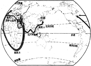 读中东图回答:中东地区的主要石油生产国:伊朗、阿拉伯联合酋长国、______、______、______.海上石油运输路线C:波斯湾→霍尔木兹海峡→ 魔方格