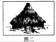 识读下图:请回答:图一、图二分别是哪一原始居民居住的何种类型的房屋复原图?______________ 识读下图:请回答:图一、图二分别是哪一原始居民居住的何种类型的房屋复原图?______________