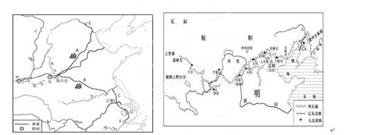 看图并阅读下列材料,回答问题材料一:图一隋朝大运河图二材料二整座皇宫,布局严谨、气势恢宏、装饰辉煌。明朝14位皇帝和清朝10皇帝,先后居住在这里,行使着至高无上 看图并阅读下列材料,回答问题材料一:图一隋朝大运河图二材料二整座皇宫,布局严谨、气势恢宏、装饰辉煌。明朝14位皇帝和清朝10皇帝,先后居住在这里,行使着至高无上