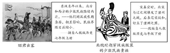在历史发展的长河中,民族团结和国家统一是—个国家繁荣富强的必要前提和重要保证。阅读下列材料,结合所学知识回答问题:材料一大约距今5000- 在历史发展的长河中,民族团结和国家统一是—个国家繁荣富强的必要前提和重要保证。阅读下列材料,结合所学知识回答问题:材料一大约距今5000-