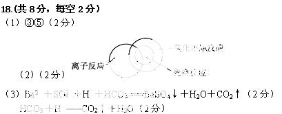 离子反应是中学化学中重要的反应类型。回答下列问题:在发生离子反应的反应物或生成物中,一定存在________。①单质 ②氧化物 ③电解质 ④盐 ⑤ 离子反应是中学化学中重要的反应类型。回答下列问题:在发生离子反应的反应物或生成物中,一定存在________。①单质 ②氧化物 ③电解质 ④盐 ⑤