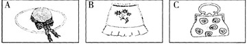 从题中所给的A、B、C三幅图画中选出符合对话内容的图画。( )1. ( )2.( )3.( )4.( )5.( )6. 从题中所给的A、B、C三幅图画中选出符合对话内容的图画。( )1. ( )2.( )3.( )4.( )5.( )6.