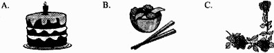 听对话,选出与所听意思相符的图画。听两遍。 1. What can the boy give his mother? 2. What do w 听对话,选出与所听意思相符的图画。听两遍。 1. What can the boy give his mother? 2. What do w