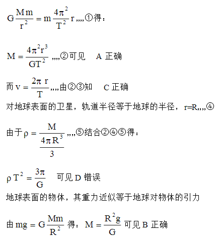 期中考后补弱,物理必修二:万有引力定律应用12种易错题型解析