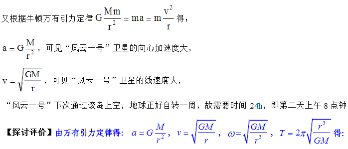 期中考后补弱,物理必修二:万有引力定律应用12种易错题型解析