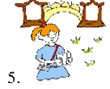 听句子,判断所给图画与你听到的句意是否相符。相符的写"T", 不符的写"F"。1._____2._____3._____4._____5._ 听句子,判断所给图画与你听到的句意是否相符。相符的写"T", 不符的写"F"。1._____2._____3._____4._____5._