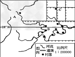 下图为我国东部某地,该地区最大海拔高度为268米,读图回答有关问题。该地适宜种植的粮食作物是____________________。(2 下图为我国东部某地,该地区最大海拔高度为268米,读图回答有关问题。该地适宜种植的粮食作物是____________________。(2