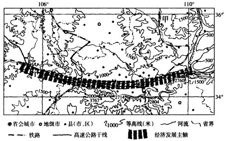 下图所示某省提出建设以X城市为核心、X和T两城市连线为发展主轴的空间发展格局,形成经济发达的城市群和产业集聚带。规划中 下图所示某省提出建设以X城市为核心、X和T两城市连线为发展主轴的空间发展格局,形成经济发达的城市群和产业集聚带。规划中
