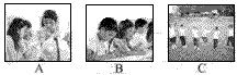 听句子,选择与其相符的图片。( ) 1. A.( ) 2. A.( ) 3. A.( ) 4. A.( ) 5. A. 听句子,选择与其相符的图片。( ) 1. A.( ) 2. A.( ) 3. A.( ) 4. A.( ) 5. A.