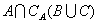 设A={x∈Z||x|≤6},B={1,2,3},C={3,4,5,6},求:A∩; A∩CA。 设A={x∈Z||x|≤6},B={1,2,3},C={3,4,5,6},求:A∩; A∩CA。