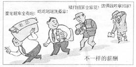 要解决漫画中出现的问题,需要①初次分配也要注重公平,提高劳动报酬在初次分配中的比重②着力提高低收入者的收入,逐步提高最低工资标准③政府强化税收调节,整顿不合理 要解决漫画中出现的问题,需要①初次分配也要注重公平,提高劳动报酬在初次分配中的比重②着力提高低收入者的收入,逐步提高最低工资标准③政府强化税收调节,整顿不合理