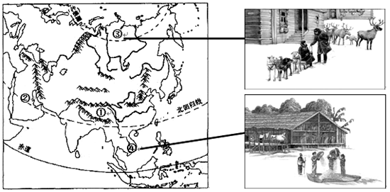 亚洲是我们生活的大洲,它地域辽阔。读图回答下列问题。作为世界第一大洲,亚洲有着很多世界之最:①是“世界屋脊”高原;②是世界上面积最大的半岛。 亚洲是我们生活的大洲,它地域辽阔。读图回答下列问题。作为世界第一大洲,亚洲有着很多世界之最:①是“世界屋脊”高原;②是世界上面积最大的半岛。