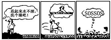 请欣赏如图所示的漫画,并提出一个问题,用你学过的物理知识作出解释。 问题:______________________________; 解释:_ 请欣赏如图所示的漫画,并提出一个问题,用你学过的物理知识作出解释。 问题:______________________________; 解释:_