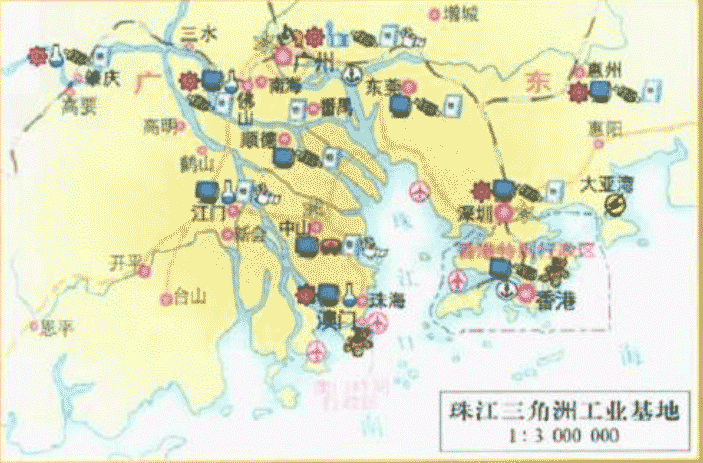 初中中国地理:中国的工业